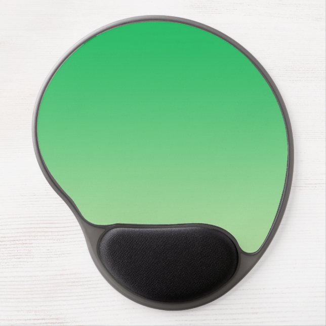 “Green Ombre” Gel Mouse Pad (Front)