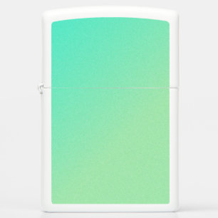Green Ombre Glitter Look Zippo Lighter