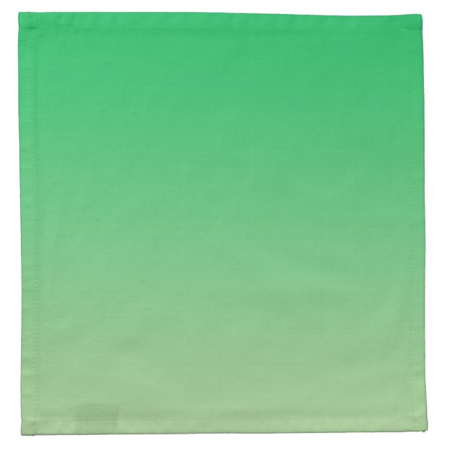 Green Ombre Napkin (Front)