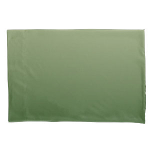 Green ombre pillow case