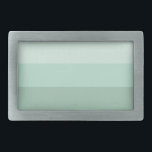 Green Ombre Striped Belt Buckle<br><div class="desc">Modern, classic green ombre striped pattern.</div>