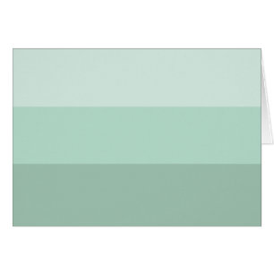 Green Ombre Striped Cards