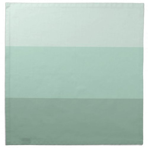 Green Ombre Striped Cloth Napkin