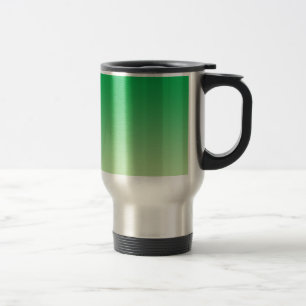 Green Ombre Travel Mug