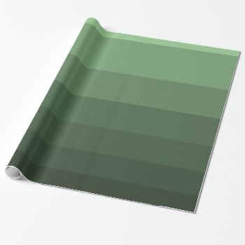 Green Ombre Wrapping Paper by capturedbyKC at Zazzle