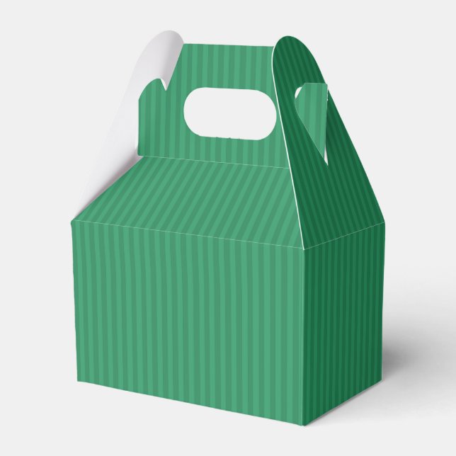 Green on Green Favor Box (Front Side)