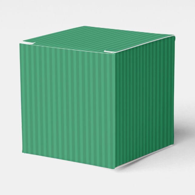 Green on Green Favor Box (Front Side)