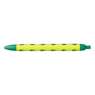 Green on Yellow Pen