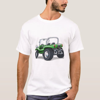 green open topped beach buggy T-Shirt