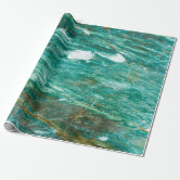 Dark Green Marble texture Wrapping Paper by Mydream