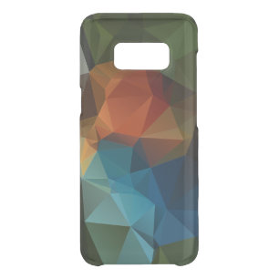 Green Orange Blue Abstract Pyramid Pattern Uncommon Samsung Galaxy S8 Case