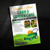 Create your Own Custom Lawn Care Business Flyer