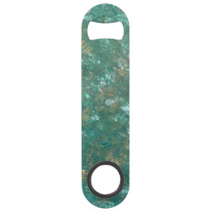 Green Orange White Stainless Steel Bottle Opener