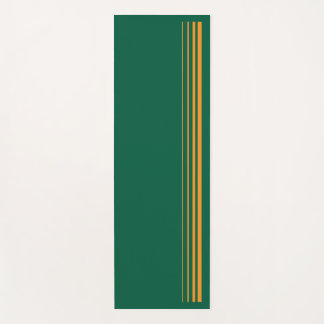 Green & Orange Yoga Mat