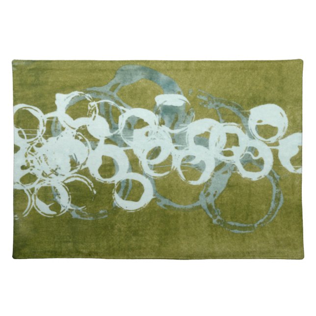 Green Orbs I Placemat (Front)