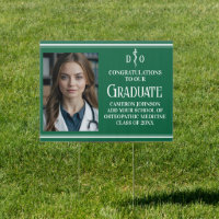 Green Osteopathic Medical School Graduation Yard