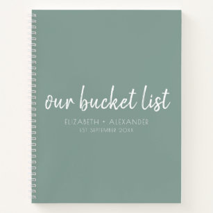 Bucket List Notebooks & Journals