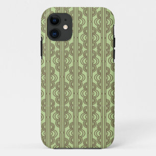 Green Oval Chains  iPhone 11 Case