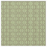 Green Oval Chains  Fabric