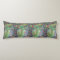 green owl body pillow