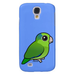 Cute Green Pacific Parrotlet Case-Mate Barely There Samsung Galaxy S4 Case