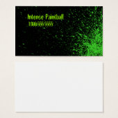 green paint splatter (Front & Back)