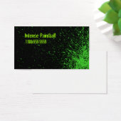 green paint splatter (Desk)
