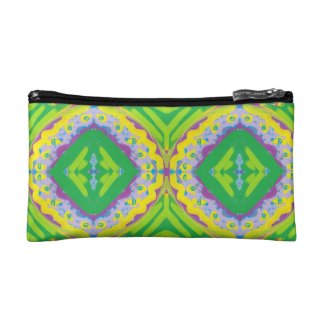 Green Painted Gypsy Medallion - Quaraun CosPlay Makeup Bag