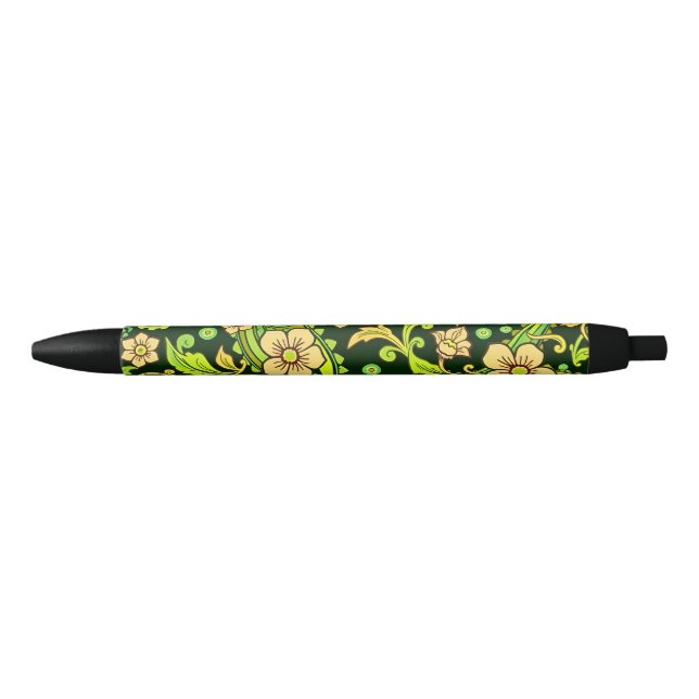 Green Paisley Pattern Pen (Front)
