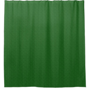 Green Paisley Shower Curtain