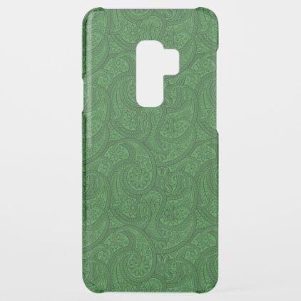 Green Paisley Uncommon Samsung Galaxy S9 Plus Case