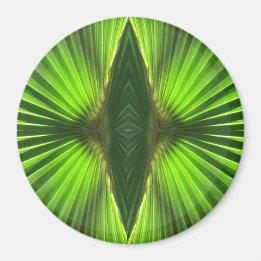 Green Palm Frond Magnet