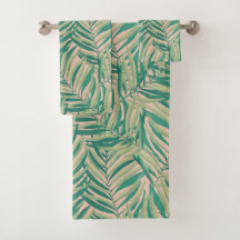 Green Palm Leaves Aesthetic