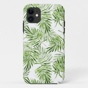 Green Palm Leaves iPhone 11 Case