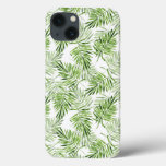 Green Palm Leaves iPhone 13 Case
