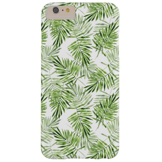 Green Palm Leaves Case-Mate iPhone Case (Back)