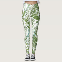 green palm plants and leafs