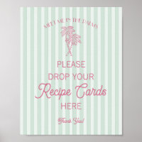 Green Palm Springs Beach Share a Recipe Bridal