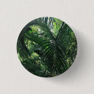 Green Palm Tree Button