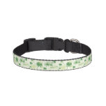 Green Palm Tree Pattern Pet Collar