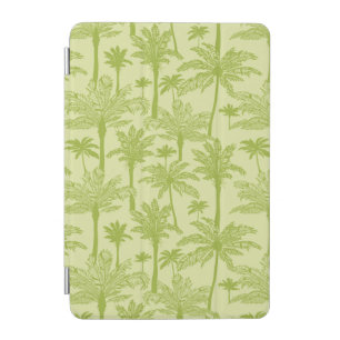 Green Palm Trees Pattern iPad Mini Cover