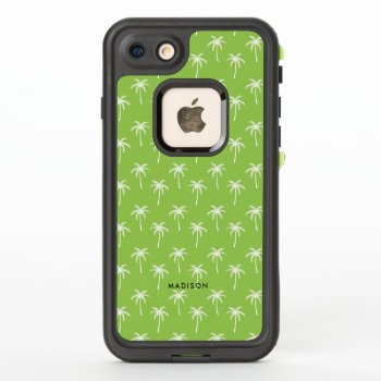 Green Palm Trees Pattern by heartlockedcases at Zazzle