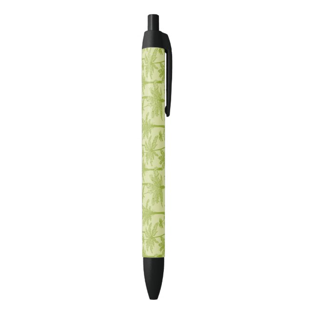 Green Palm Trees Pattern Pen (Bottom (Vertical))
