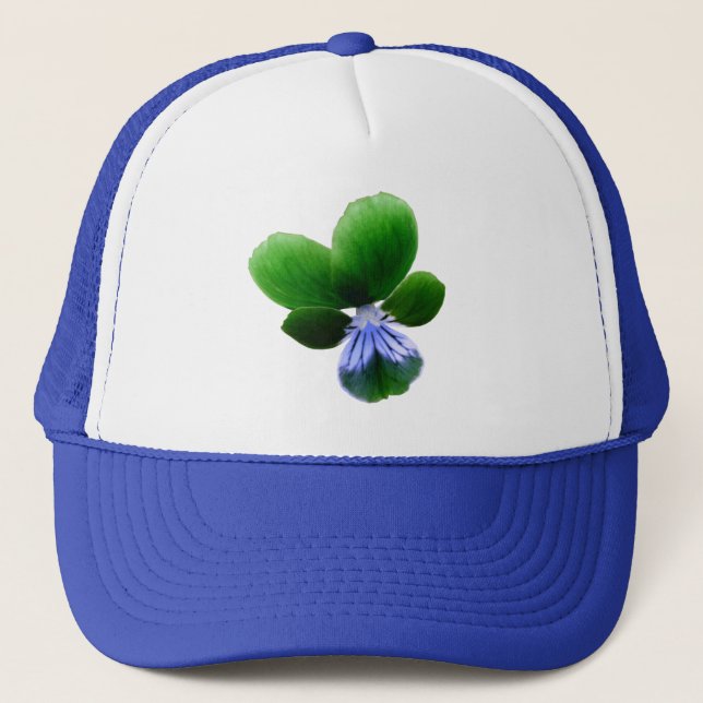 Green Pansy Hat (Front)
