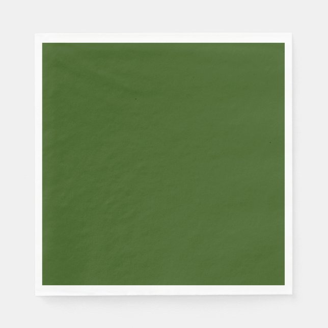 Green Paper Napkins (Front)