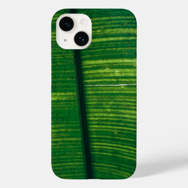 Green paper with details from Costa Rica Case-Mate iPhone Case (Back)