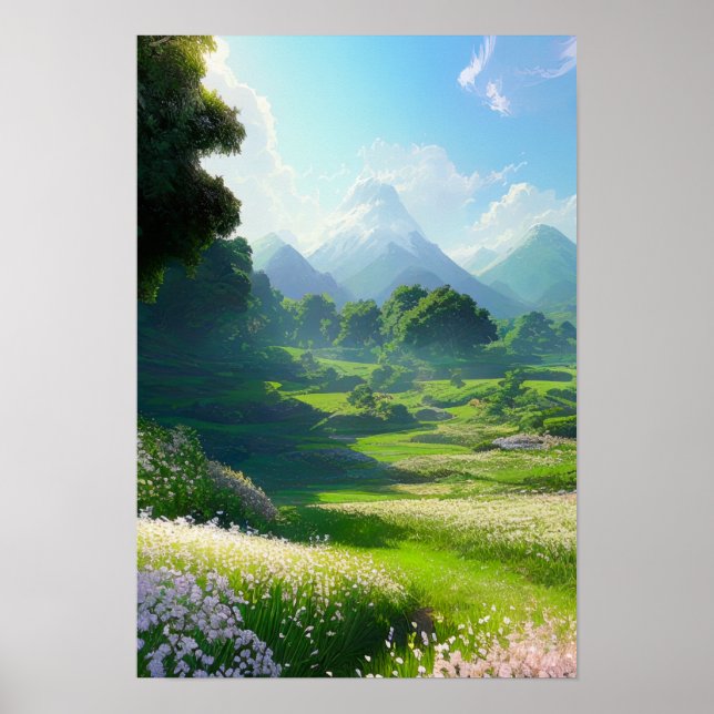 Green Paradise Poster (Front)