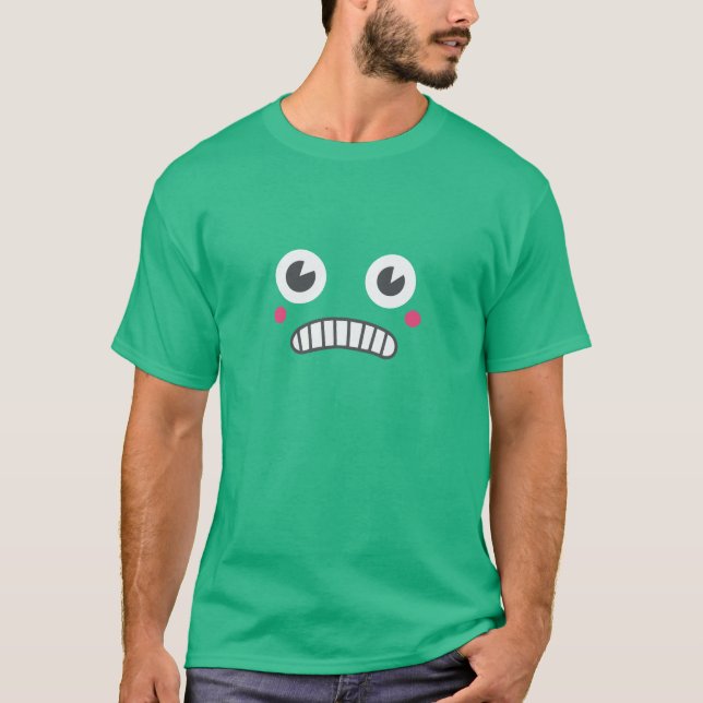 Green Paranoid Android Shirt (Front)