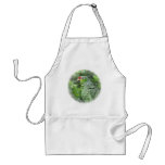 Green Parrot Apron