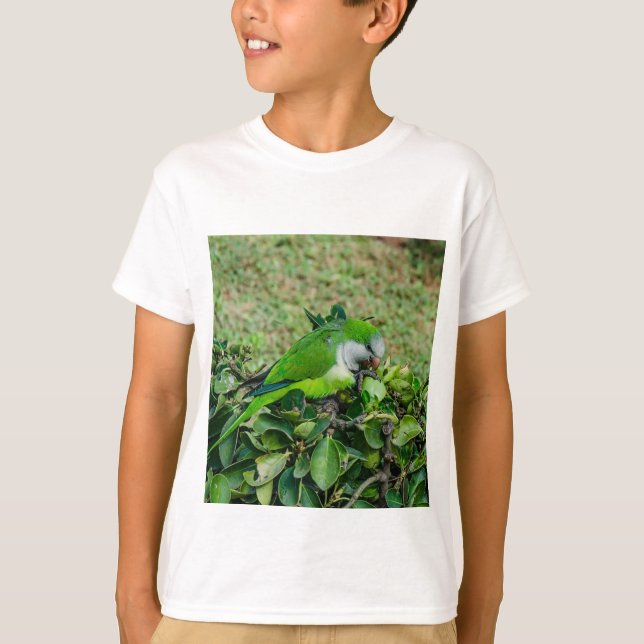 Green parrot T-Shirt (Front)